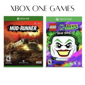 Xbox One Game Bundle - Xbox DC Villains & Mud Runner